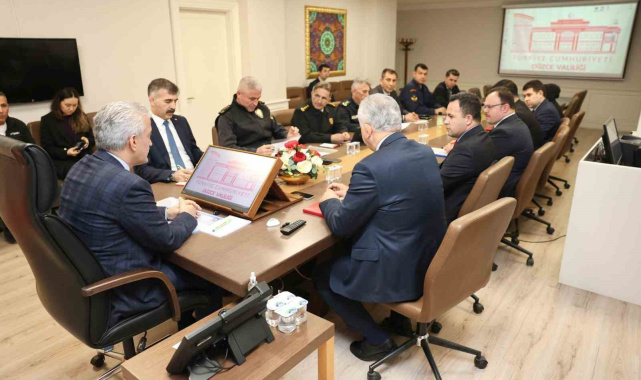 Genişletilmiş asayiş toplantısı gerçekleştirildi