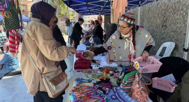 Gölcük'te el emeği ürünler şölende sergileniyor