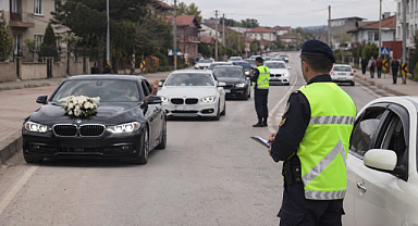 Karapürçek’te düğün konvoyuna ceza yağdı: 8 sürücüye 75 bin tl