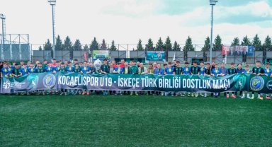 Kocaelispor U19 ile İskeçe Türk Birliği dostluk maçında karşılaştı