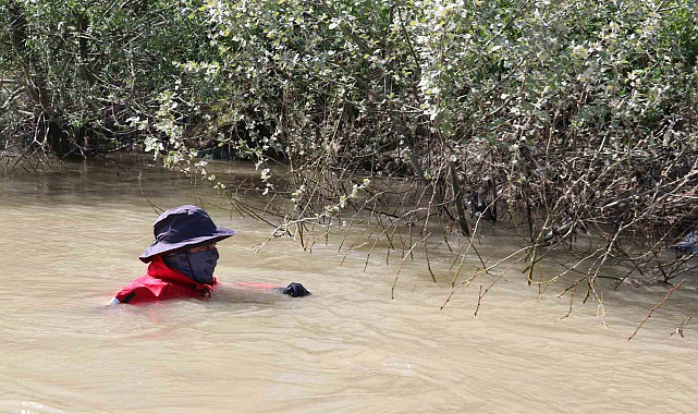 Nehre düşen çocuk için arama çalışmaları 6 gündür sürüyor