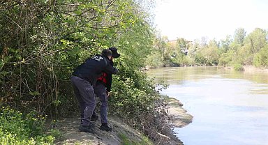 Sakarya'da nehre düşen çocuğu arama çalışmaları bir haftadır sürüyor