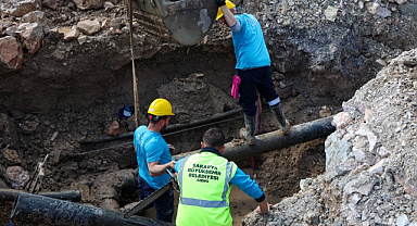 Yazlık trafiğine nefes olacak projede altyapı tam gaz