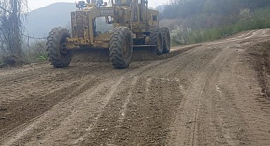 Yığılca'da asfalt öncesi çalışmalar hızlandırıldı