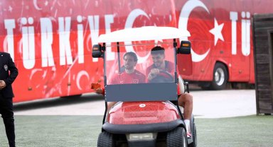 A Milli Futbol Takımı, Kuzey Makedonya maçı hazırlıklarını tamamladı
