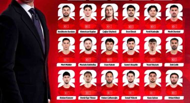 A Milli Takım'ın 2026 FIFA Dünya Kupası geniş kadrosu açıklandı
