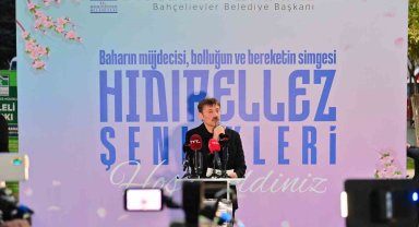 Bahçelievler Belediyesi Hıdırellez programı düzenledi