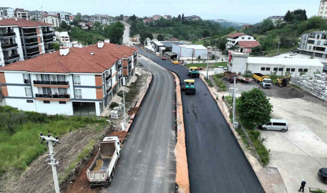 Başiskele'deki Hoca Ahmet Yesevi Caddesi duble yola dönüştürülüyor