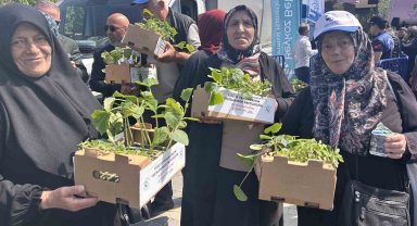 Beykoz'da 1 milyon 700 bin fide toprakla buluşuyor: "Üretmeye ve Beykoz'a değer katmaya devam edeceğiz"