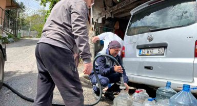 Beykoz'da İSKİ kaynaklı su arızası eski İstanbul'u hatırlattı