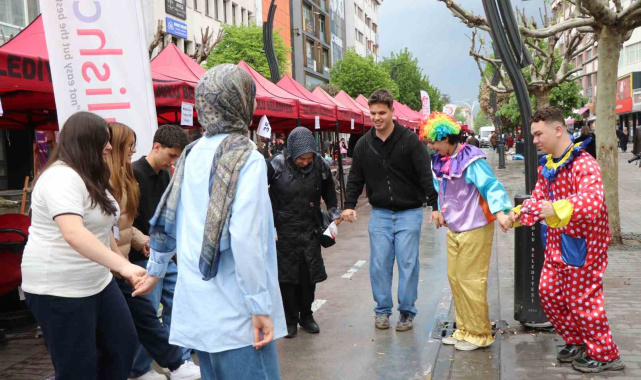 Bolu'da dolu sonrası vatandaşlar halay çekti