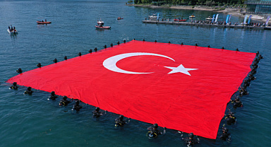 Dünyanın en büyük tatlı su bayrağı Sapanca Gölü’nde açılacak