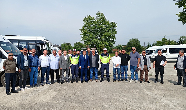 Düzce'de okul servis araçları denetimi sürüyor