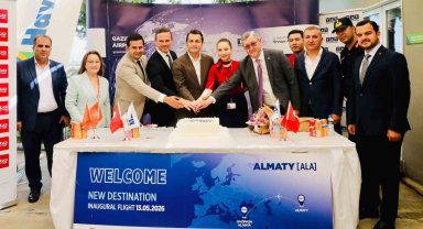 Gazipaşa-Alanya'dan Almatı ve Astana'ya direkt uçuşlar başladı