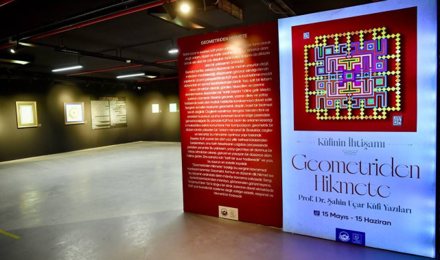 'Geometriden Hikmete' sergisi Fatih'te kapılarını açtı