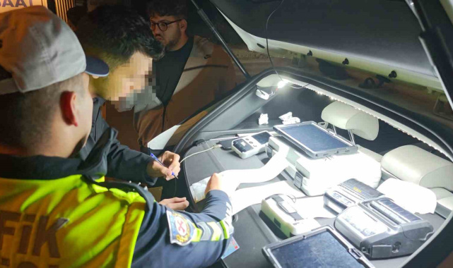 "Hiç kullanmadım" dedi, egzozdan men oldu