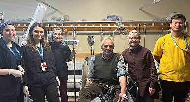 İnme hastasına hayat kurtaran müdahale