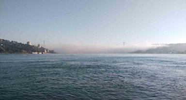 İstanbul Boğazı'nda yoğun sis