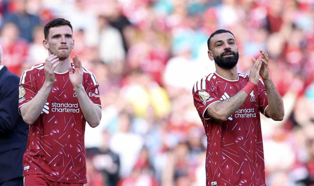 Mohamed Salah ve Robertson'dan Liverpool'a duygusal veda