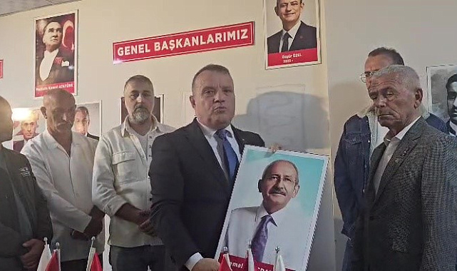 Parti binasından Kılıçdaroğlu'nun fotoğrafı kaldırıldı