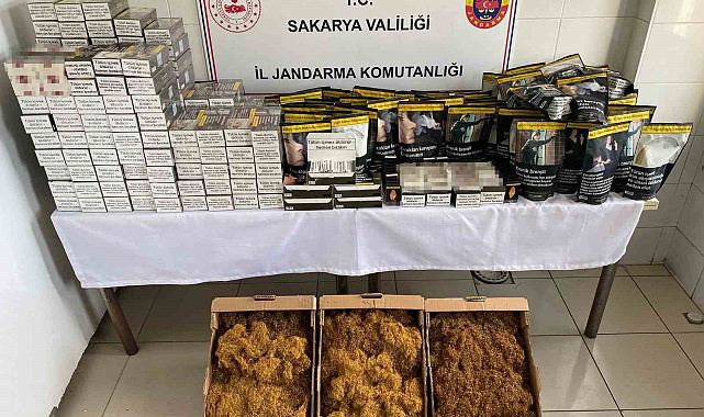 Sakarya'da on binlerce makaron ele geçirildi