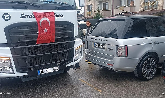 Serdivan Belediyesi’nden yağmurda anlamlı destek