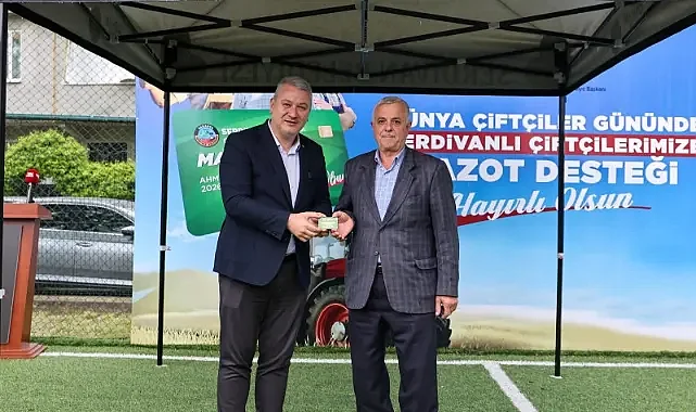 Serdivan’da üreticiye can suyu: Yüzde 100 hibeli mazot desteği