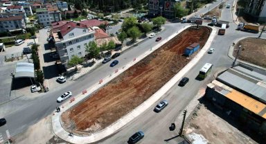 Tuzla ve Battalgazi Caddesi'nde kavşak düzenlemesi
