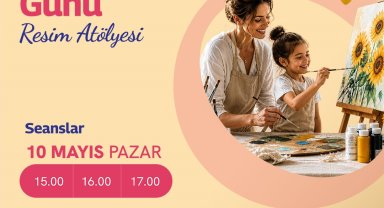 Van Gogh ve Dali'den ilham alan Anneler Günü Atölyesi Forum İstanbul'da