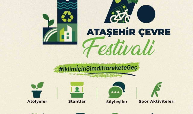 17. Ataşehir Çevre Festivali başlıyor