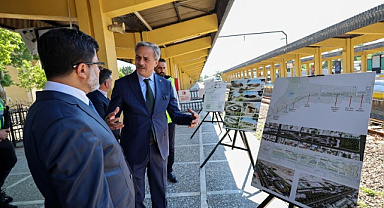 Alemdar ilk kez açıkladı! Tren raylarının yerine 2 kilometrelik dev yaşam alanı yapılacak