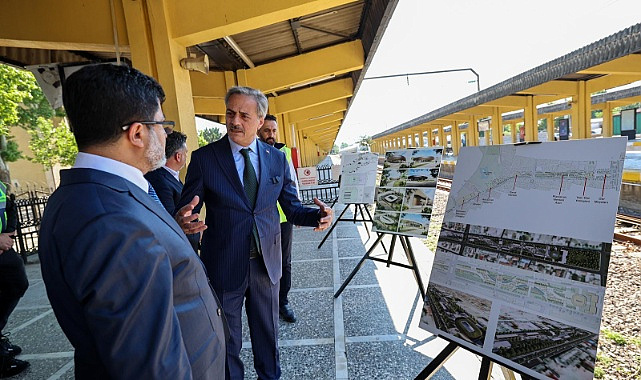Alemdar ilk kez açıkladı! Tren raylarının yerine 2 kilometrelik dev yaşam alanı yapılacak
