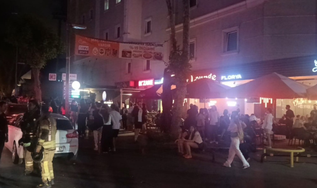 Aydın Üniversitesi öğrenci yurdunda yangın paniği
