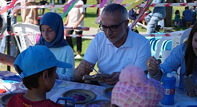 Babalar çocuklarıyla özel günün tadını çıkardı