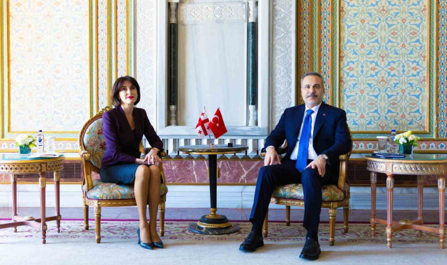 Bakan Fidan, Gürcistan Başbakan Yardımcısı ve Dışişleri Bakanı Maka Botchorishvili ile görüştü
