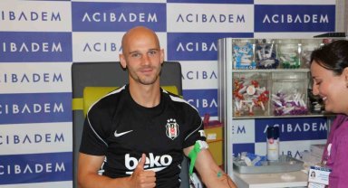 Beşiktaş'ta sağlık kontrolleri devam ediyor