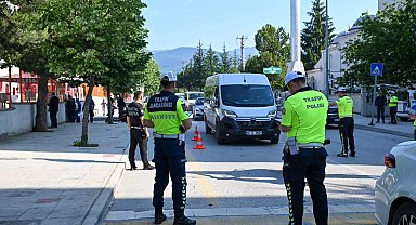 Bolu'da okul servislerine müşterek denetim