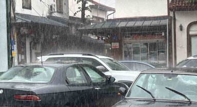 Bolu'da sağanak hayatı olumsuz etkiliyor