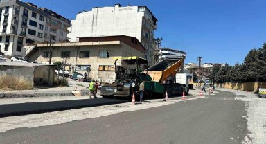 Çayırova Uğur Mumcu Caddesi yenileniyor