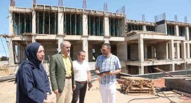 Çayırova'da yapımı süren meslek lisesi eğitim altyapısını güçlendirecek
