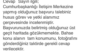 CİMER CEVABI ŞAŞIRTTI: Demir Yolu Üst Geçidi Resmi Kayıtlarda Yok Mu