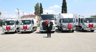 Darıca Belediyesinin araç filosuna 5 yeni hizmet aracı eklendi