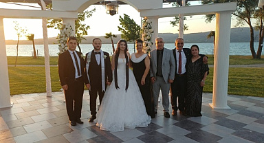 Dilara Yaren ile Umut Sapanca Gölü kıyısında ömür boyu mutluluğa 