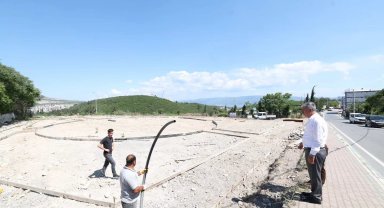 Dilovası'ndaki 2 dönümlük park ve mesire alanı yenileniyor