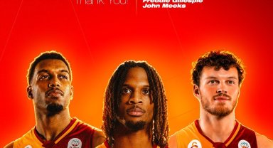 Galatasaray Erkek Basketbol Takımı'nda 3 oyuncuyla yollar ayrıldı