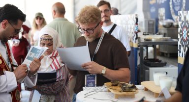 Gastronomi festivalinde lezzet şöleni
