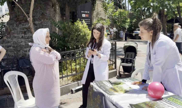 İstanbul'da 'Hareket Yaşını Öğren, Sağlıklı Yaşa' standı kuruldu
