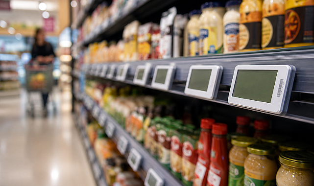 Marketlerde yeni dönem! Dijital etiketlerle anlık zam dönemi başlıyor