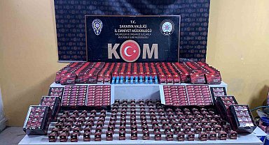 Sakarya'da kaçakçılık operasyonunda 3 gözaltı