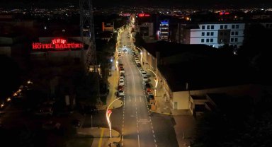 Şehit Ergün Köncü Caddesi modern görünüme kavuştu